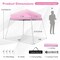 Costway 10x10ft Patio Outdoor Instant Pop-up Canopy Slanted Leg UPF50+ Sun Shelter